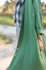 Sonny dress jacket - Green linen