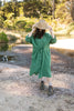 Sonny dress jacket - Green linen