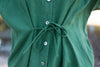 Sonny dress jacket - Green linen